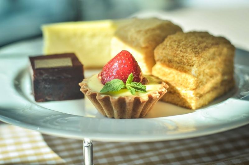 Чайная церемония High Tea в венской кофейни Amadeus